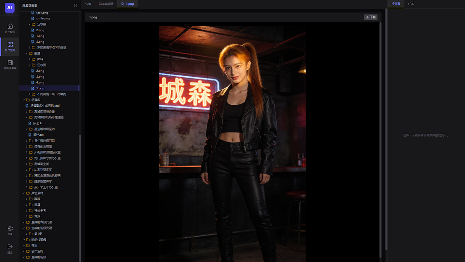 AI-CineStudio 功能展示